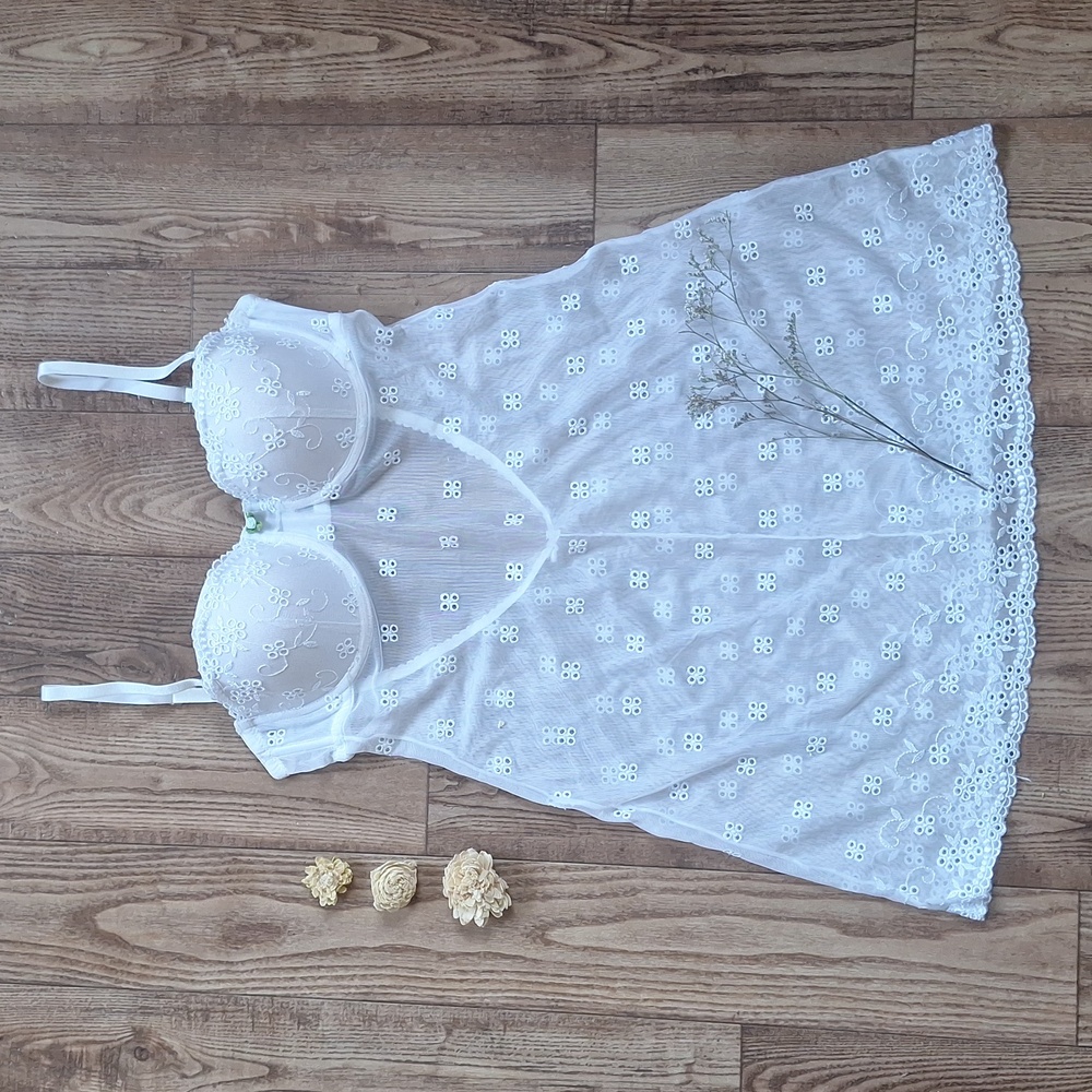 Delicate Lace Nightgown 🤍